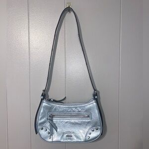 Guess - Metallic Blue shoulder bag/crossbody bag